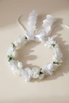 Haarkranz Kommunion, Erstkommunion Kranz, handgefertigter Haarkranz, Kommunionskranz Mädchen, Blumenkranz Kommunion, Haarschmuck Erstkommunion, eleganter Haarkranz, Taufschmuck Mädchen, Haarkranz EU Qualität