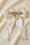 Haarspange Mädchen, Schleifen Haarspange, Organza Haaraccessoire, Haarschmuck Kommunion, Festlicher Haarschmuck Mädchen, Hochzeit Haarspange Kinder, Perlen Schleife Mädchen, Geschenk für Mädchen