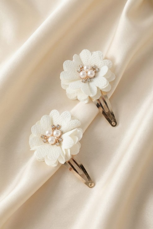Haarspangen Mädchen, festlicher Haarschmuck, Kommunion Haarspangen, Hochzeit Accessoires Mädchen, Blumen Haarspangen, eleganter Haarschmuck, Haarschmuck mit Perlen, goldene Haarspangen, festliche Frisuren Kinder, Kommunion Haarschmuck