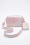 Mädchen Handtasche rosa Schmetterling festlich, Kindertasche für Kommunion, Blumenmädchen Tasche rosa, festliches Accessoire Mädchen, zoyafashion
