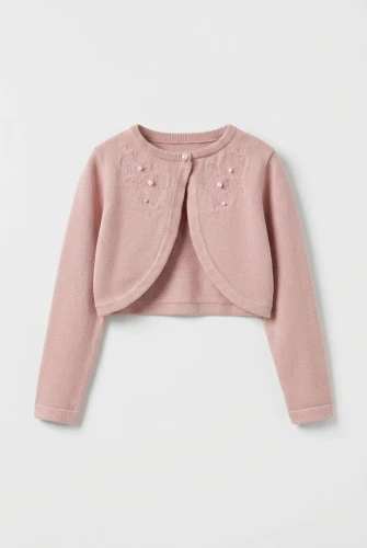Kinder Mädchen-Bolero Ada in Rosa – Zauberhaftes Bolerojäckchen für festliche Anlässe