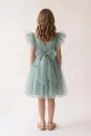 Festliches Tüllkleid Paola in Mintgrün für Mädchen