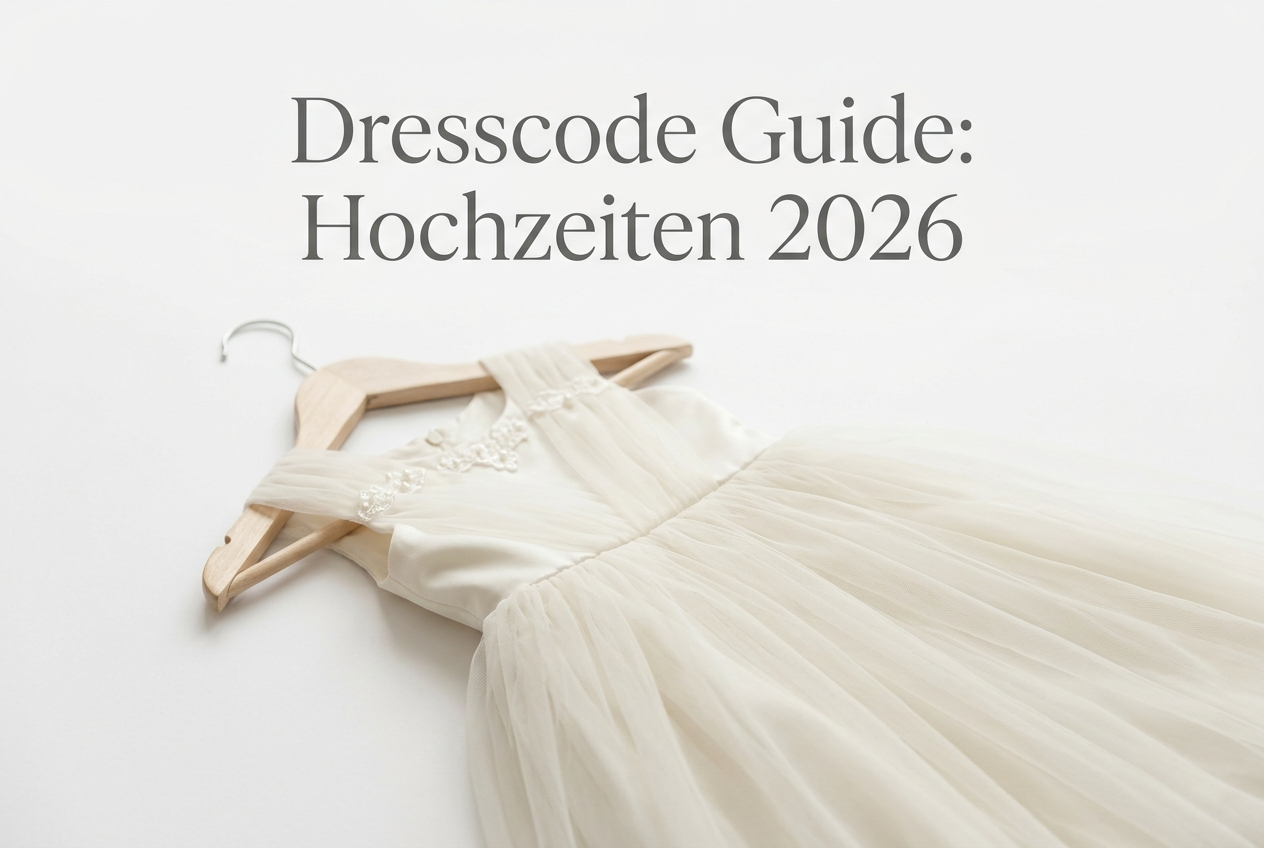 Hochzeits-Dresscodes für Mädchen 2026 entschlüsselt: Von Garden Party bis Black Tie